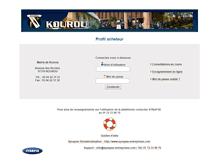 Tablet Screenshot of kourou.synapse-entreprises.com