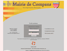 Tablet Screenshot of compans.synapse-entreprises.com