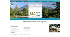 Desktop Screenshot of prades.synapse-entreprises.com