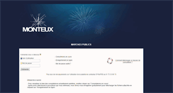 Desktop Screenshot of monteux.synapse-entreprises.com
